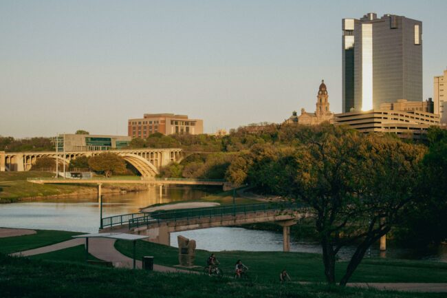 Ecotherapy photo of Fort Worth downtown area